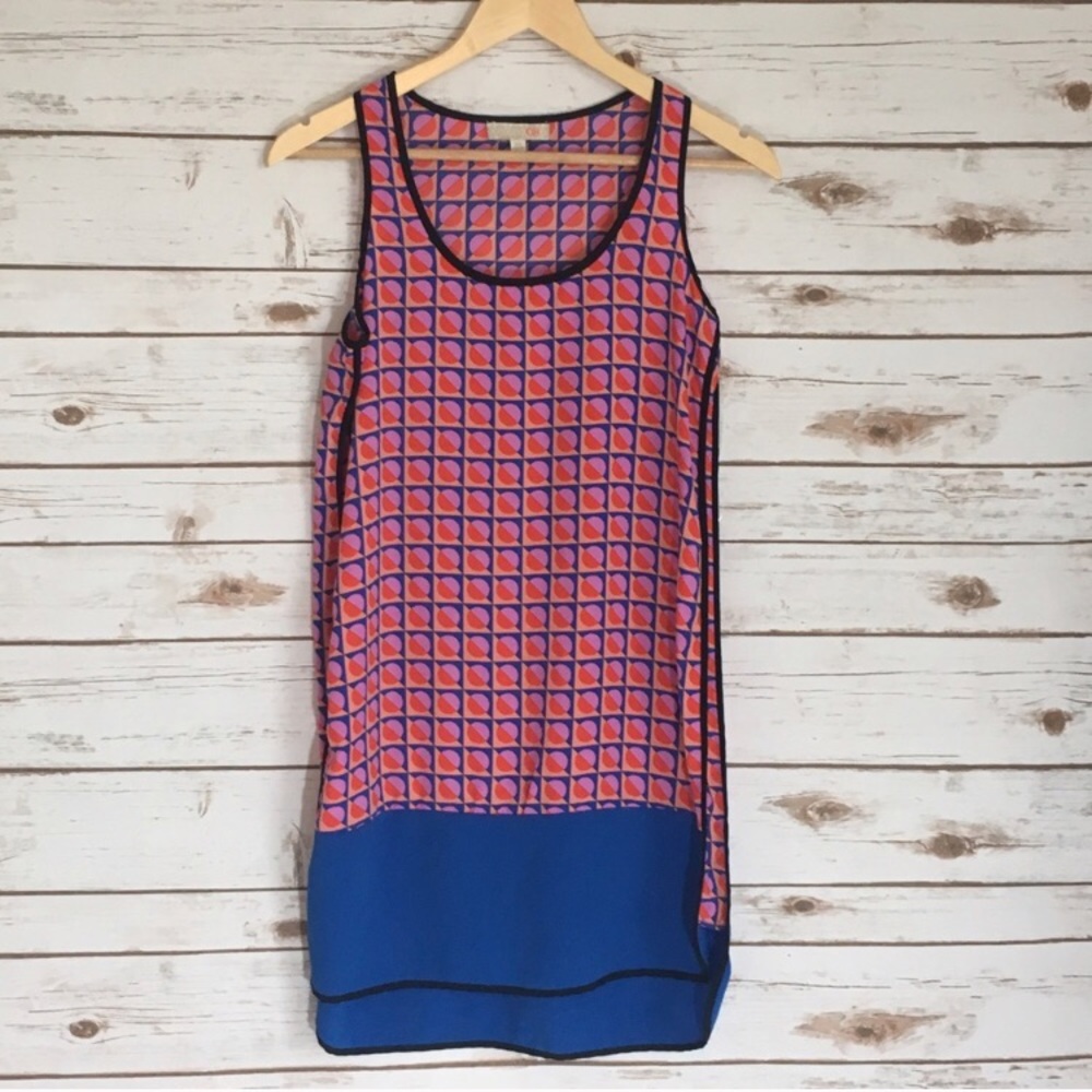 Gianna bini geometric tank shift dress